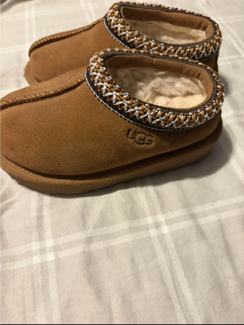 UGG slip moccasins